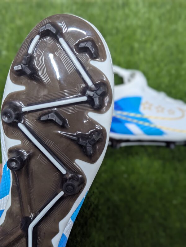 Semi High Neck Football Boot Blue (2)