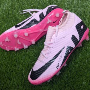 Semi High Neck Football Boot Pink (2)