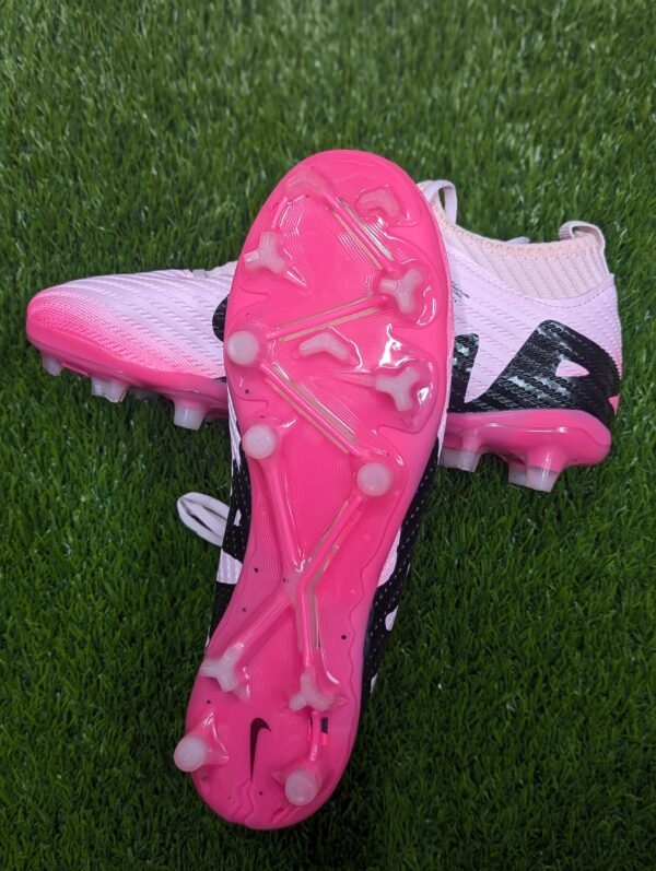 Semi High Neck Football Boot Pink (4)