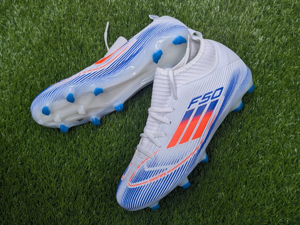 Semi High Neck Football Boot Sky Blue (2)